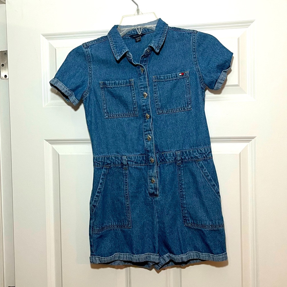 Tommy Hilfigure girls jean dress, worn twice
